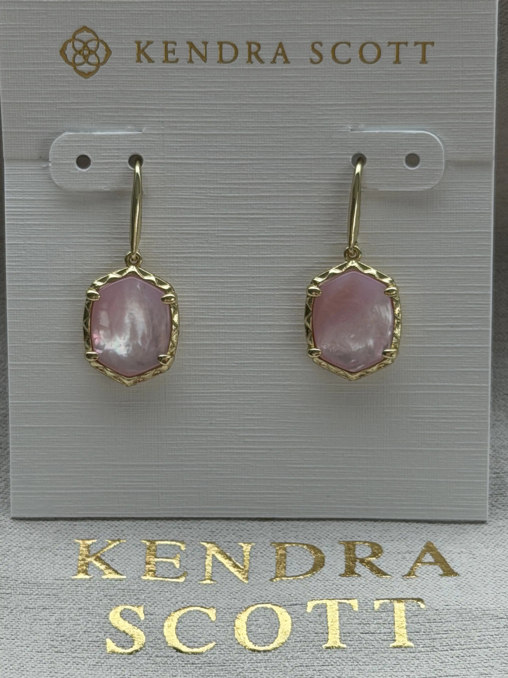 Kendra Scott pink earrings